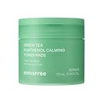 Green Tea Panthenol Calming Toner Pads