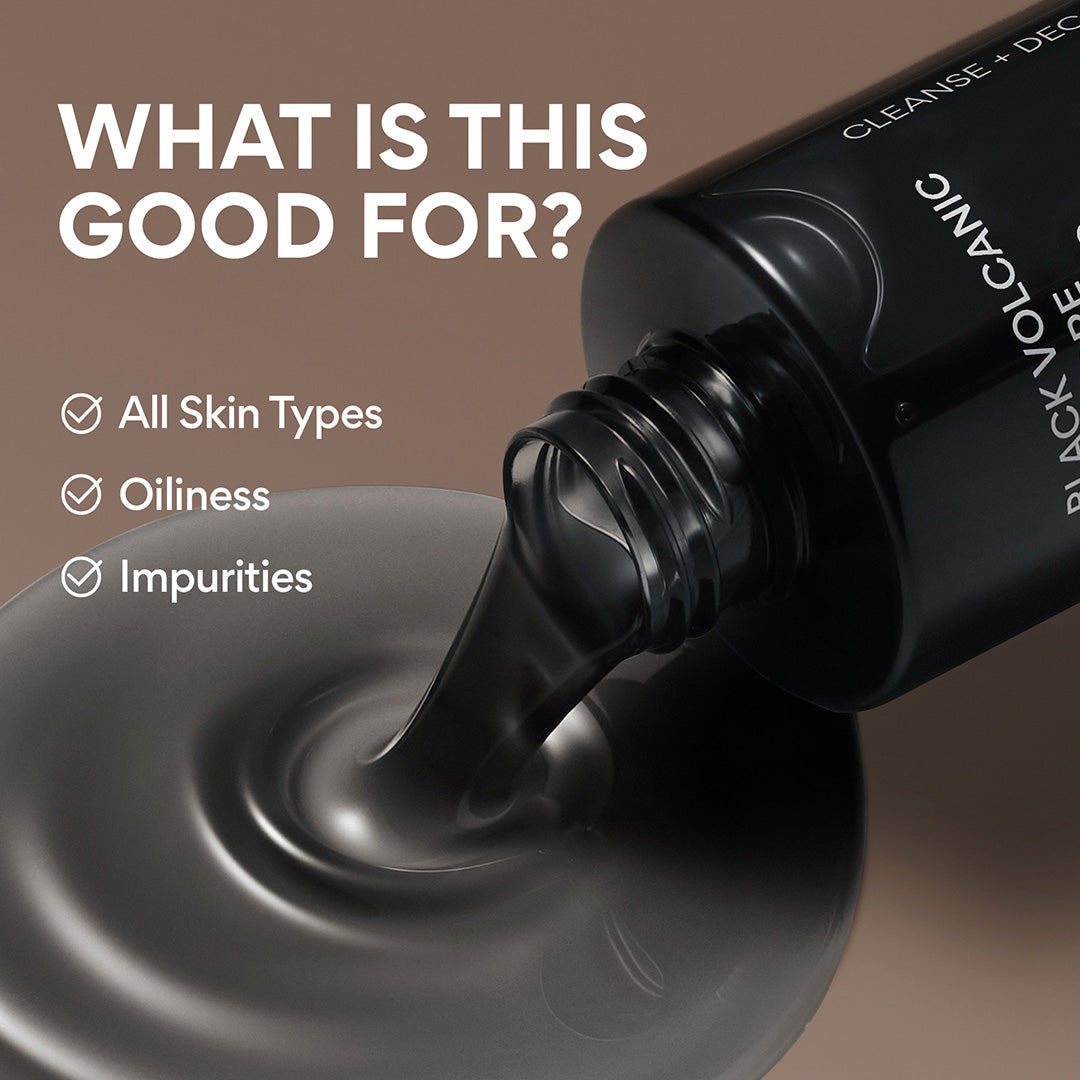 Black Volcanic PHA Pore Clarifying Cleansing Oil