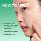 Green Tea Panthenol Calming Toner Pads