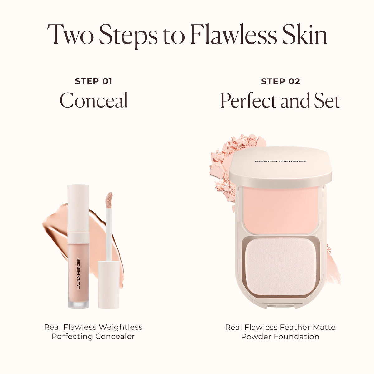 Real Flawless Feather Matte Powder Foundation